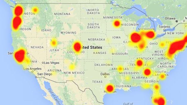 verizon landline outages map